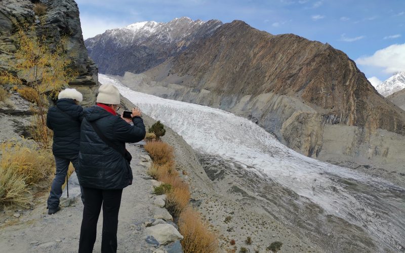 Borith Lake - Passu glacier